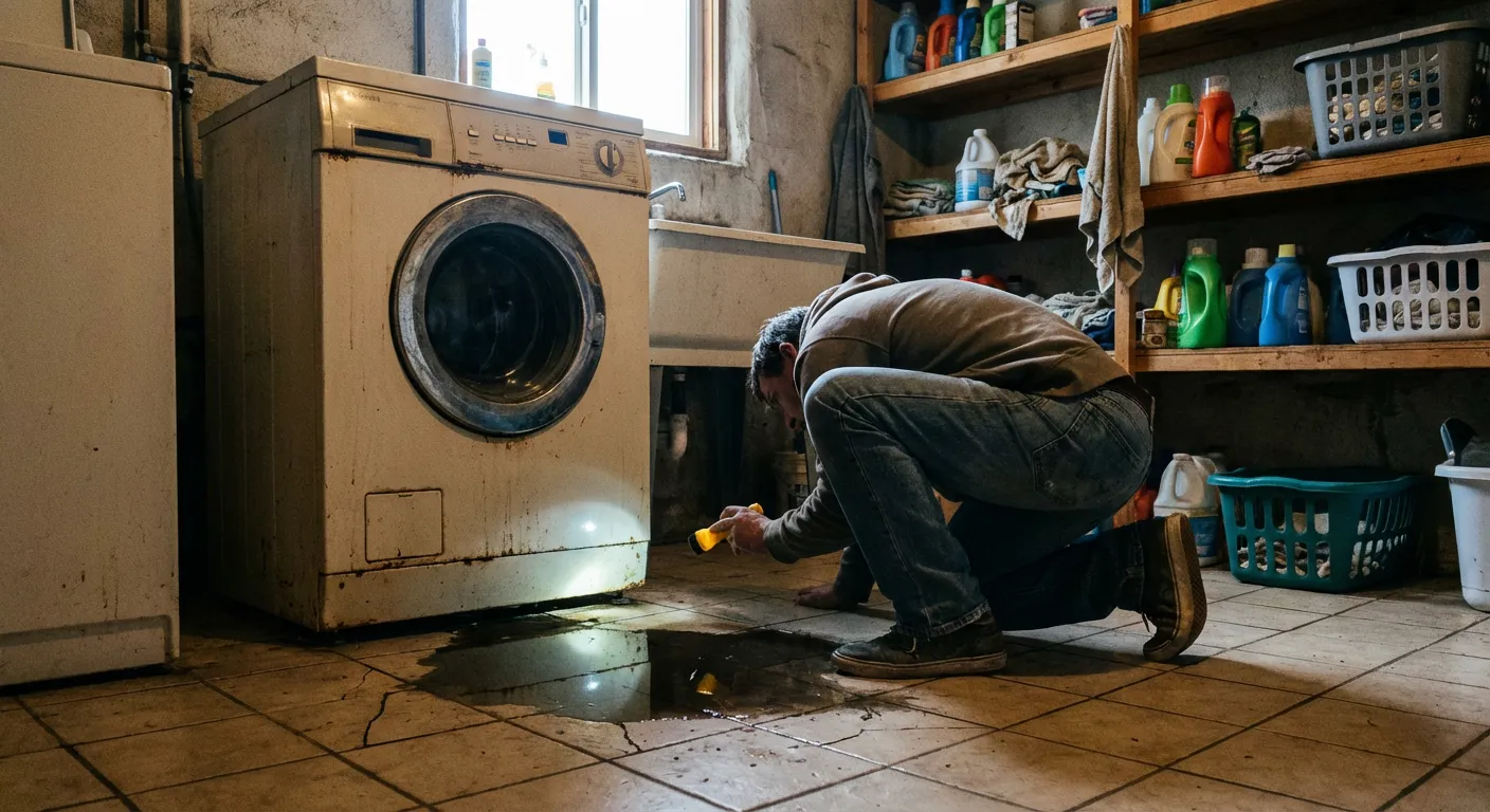 Front Load Washer Leaking from Bottom — Causes