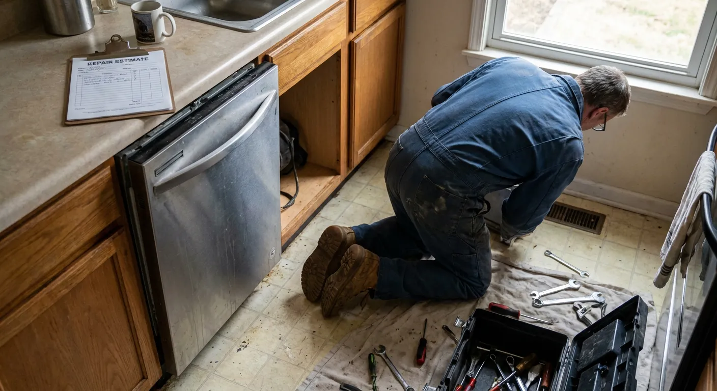 How Much Does Dishwasher Repair Cost?